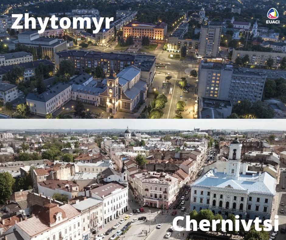 Chernivtsi and Zhytomyr continue strengthening cities' integrity